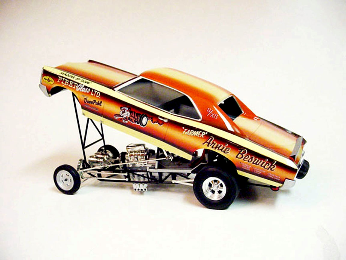 thumbnail image 2 of Arnie Beswick 'Boss Bird' 1/24 Scale Waterslide Decals - Drag NHRA, DRAGLINE Boss-24 2 of 4